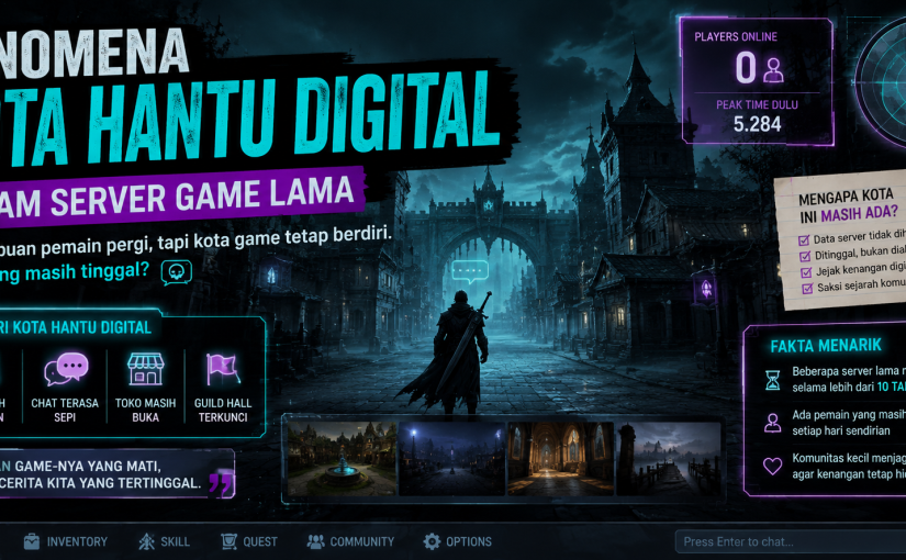 Geliat Industri Hiburan Digital Melalui Game Online